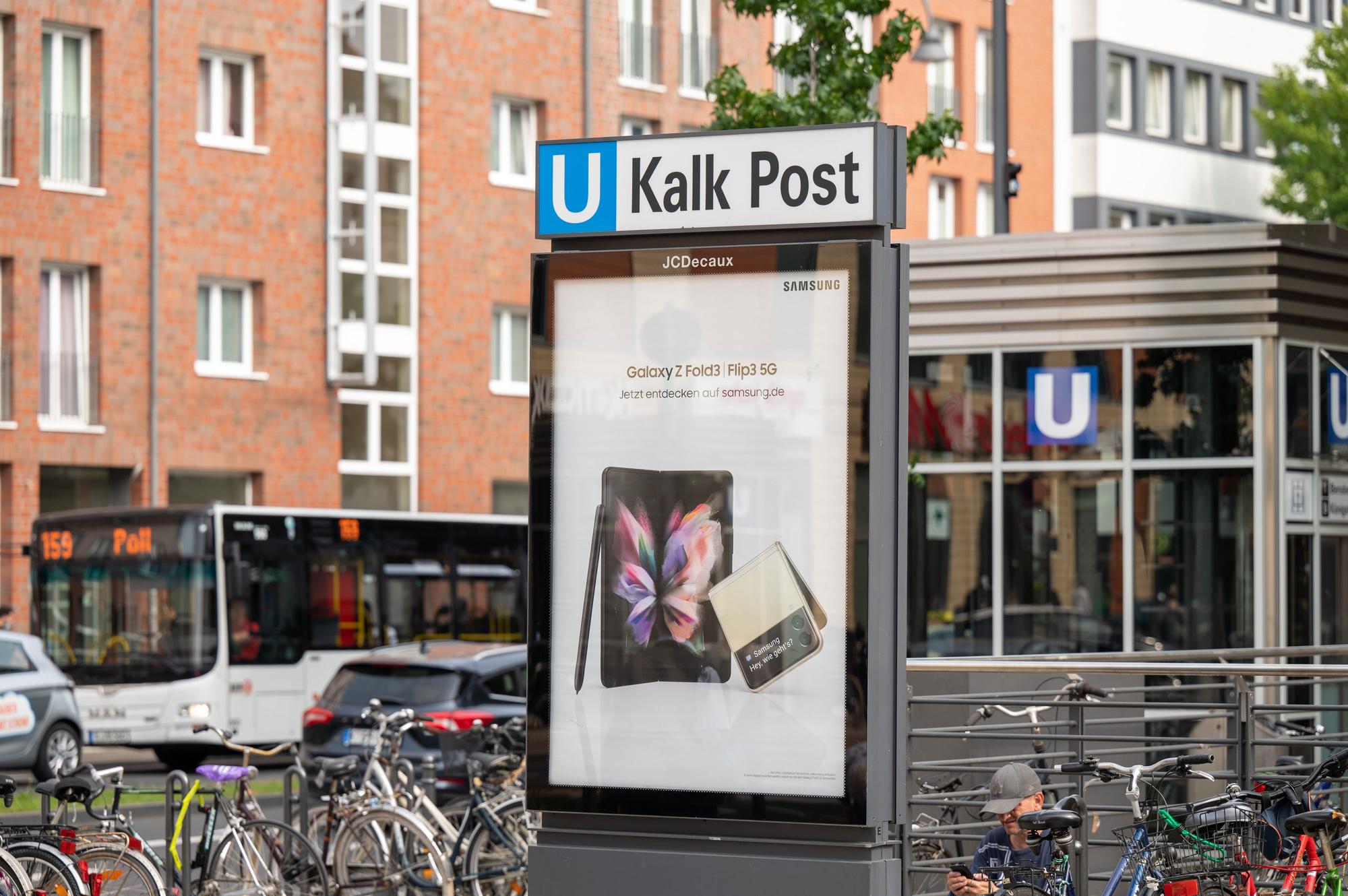 Foto der Haltestelle Kalk Post in Köln