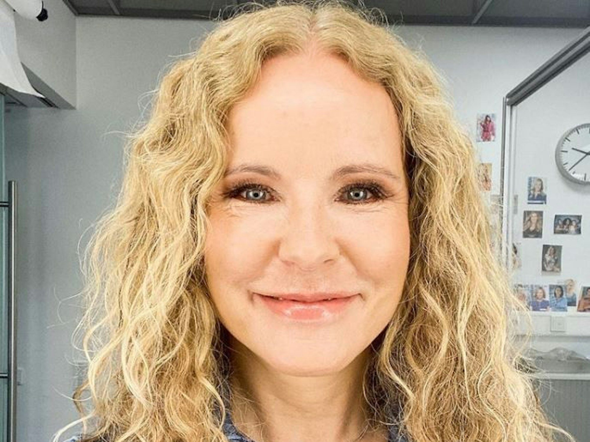 Ex-„Let's Dance“-Kandidatin: Katja Burkard, hier auf einem Instagram-Selfie vom 24. August 2021, hat ihre Fans mit einem ganz besonderen Outfit begeistert.