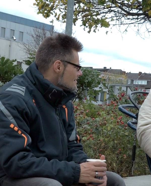 Tino (li.) und Peter verstehen sich sehr gut