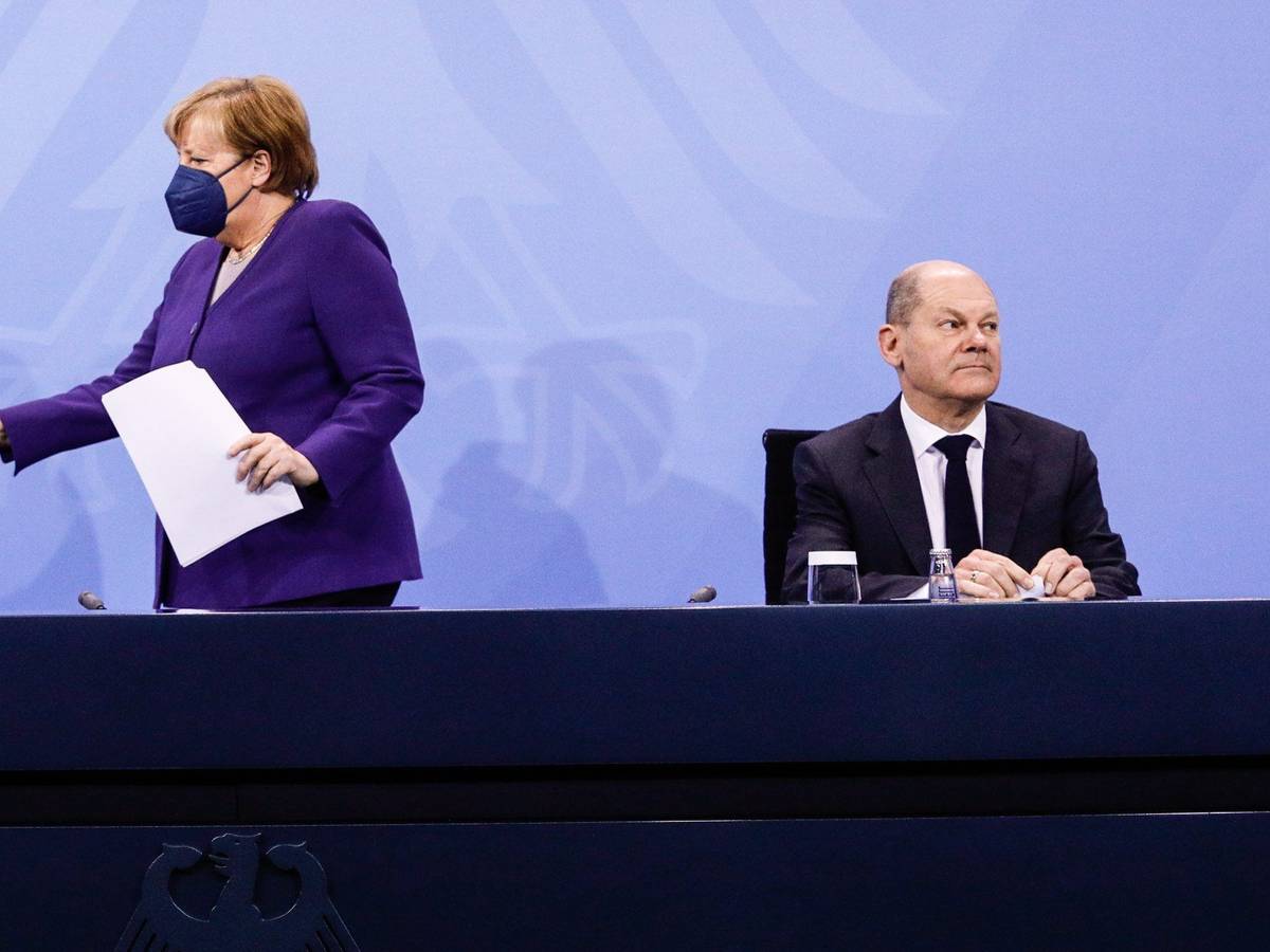 Nach dem Corona-Gipfel am 2. Dezember 2021: Noch-Kanzlerin Angela Merkel hat unter anderem einen Lockdown für Ungeimpfte beschlossen.