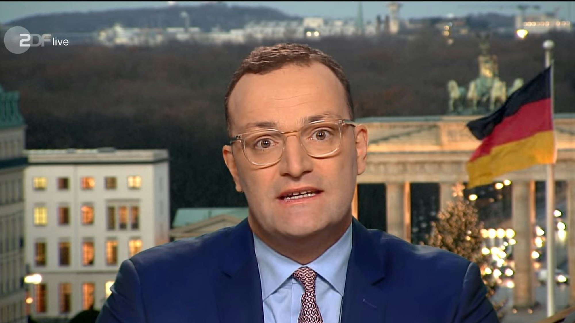 Jens Spahn spricht am Donnerstag (2. Dezember) kurz vor dem Bund-Länder-Treffen im ZDF-Morgenmagazin über einen möglichen Lockdown für Ungeimpfte.