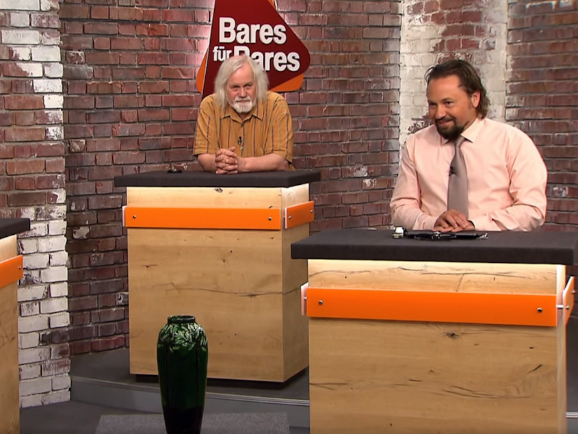 „Bares für Rares“: Ein Screenshot aus der Ausgabe vom 3. Dezember 2021.