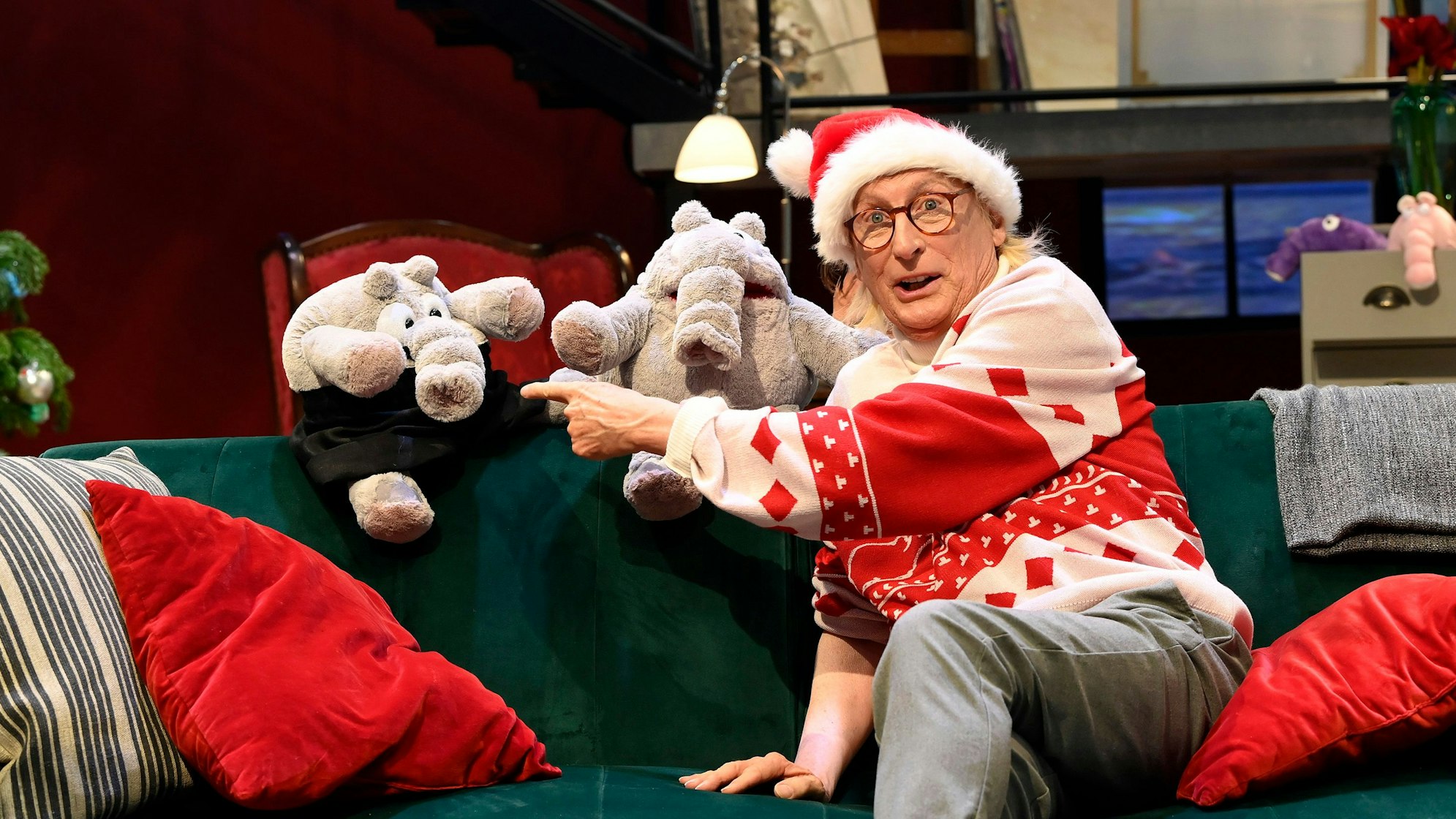 Otto Waalkes in seiner ARD-Show „Otto Fröhliche - Advent, Advents mit Otto und Friends“.
