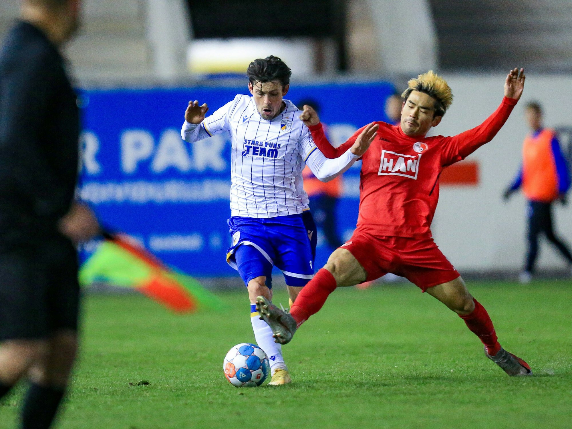 Lucas Stauffer (Jena) gegen Rintaro Yajima (BAK).