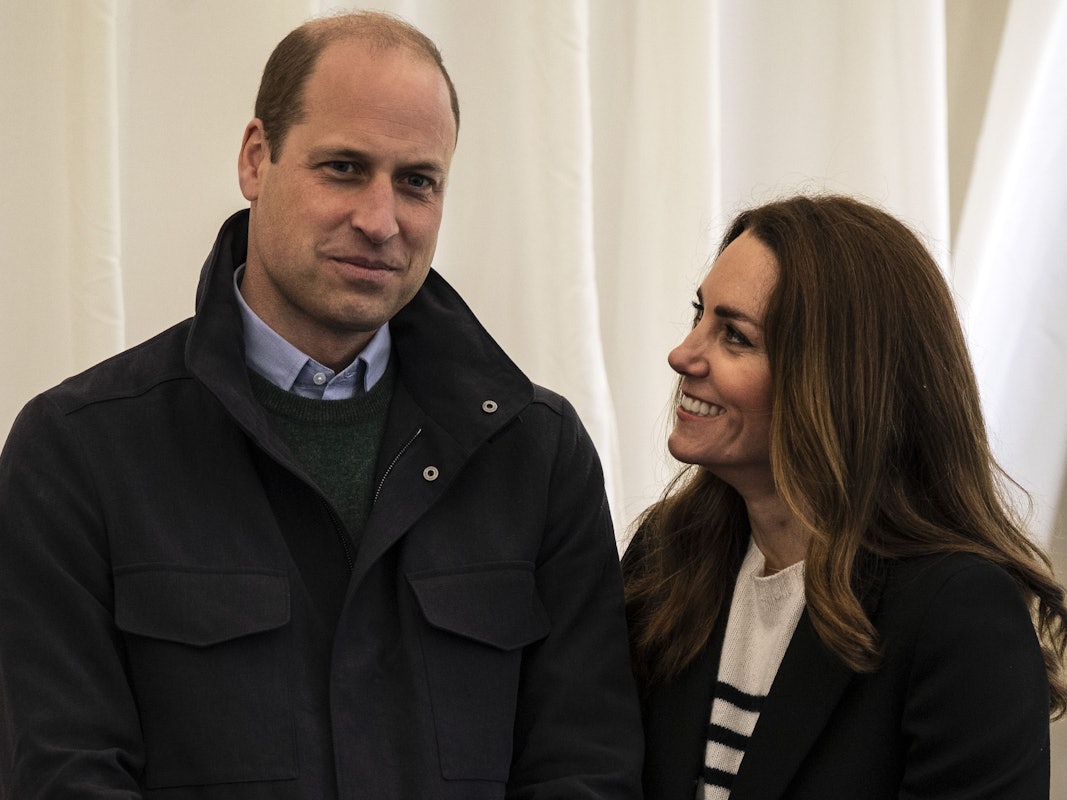 Kate, Herzogin von Cambridge, und Prinz William, Herzog von Cambridge, besuchen die St Andrews Universität.