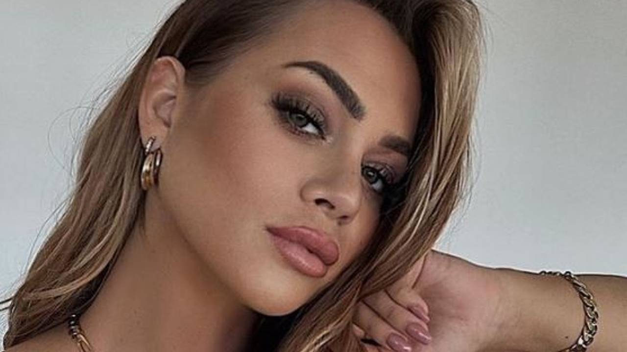 Jessica Haller auf einem Selfie, das sie am 8. Februar 2021 auf Instagram hochgeladen hat.