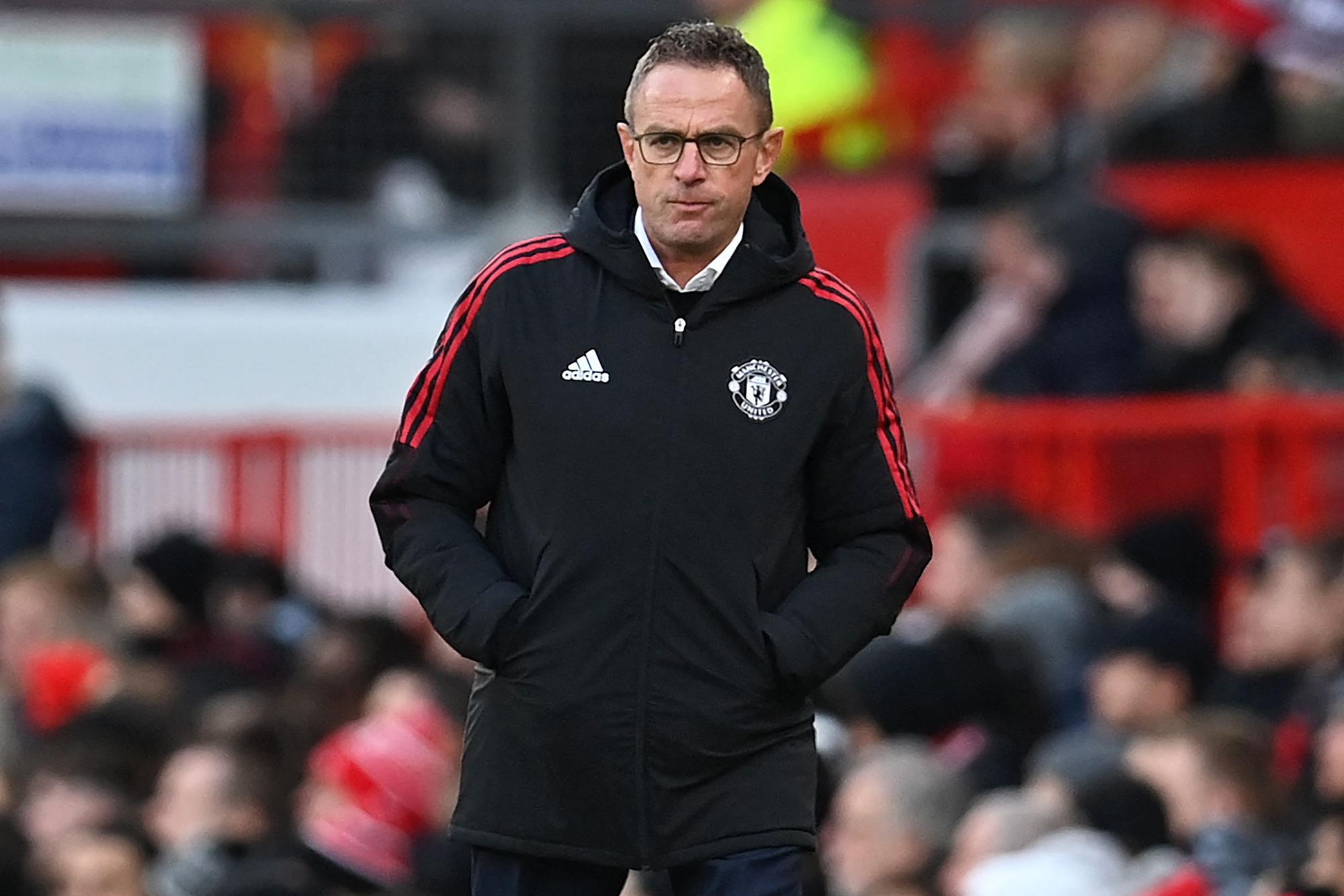 Ralf Rangnick steht an der Seitenlinie