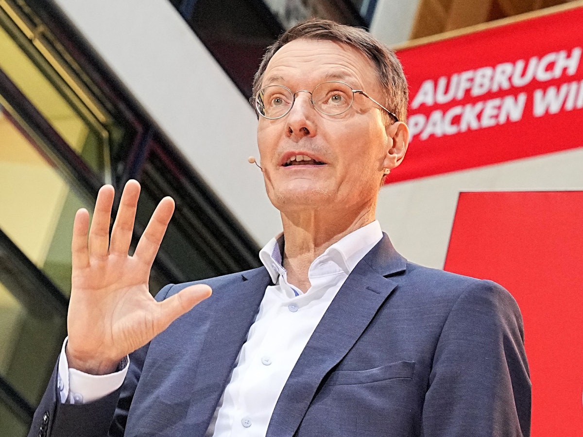 Karl Lauterbach (SPD), designierter Bundesminister für Gesundheit