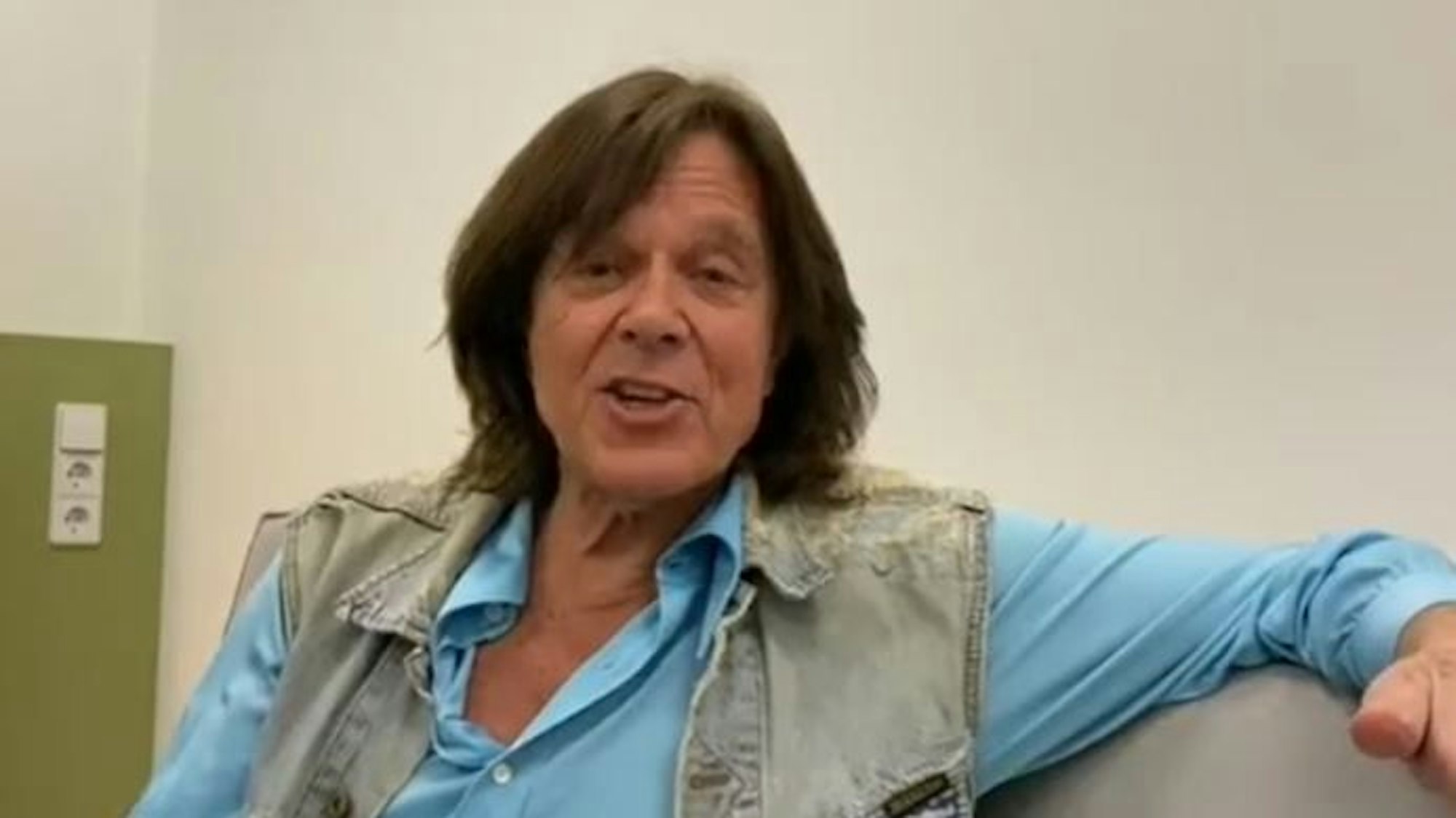 Jürgen Drews im März 2021. Das Bild stammt aus dem Video, das er auf seinem Instagram-Account hochgeladen hatte.