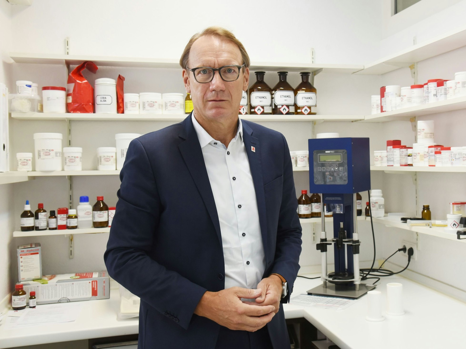 Köln: Thomas Preis, Chef des Apotheker Verbandes Köln und Nordrhein.