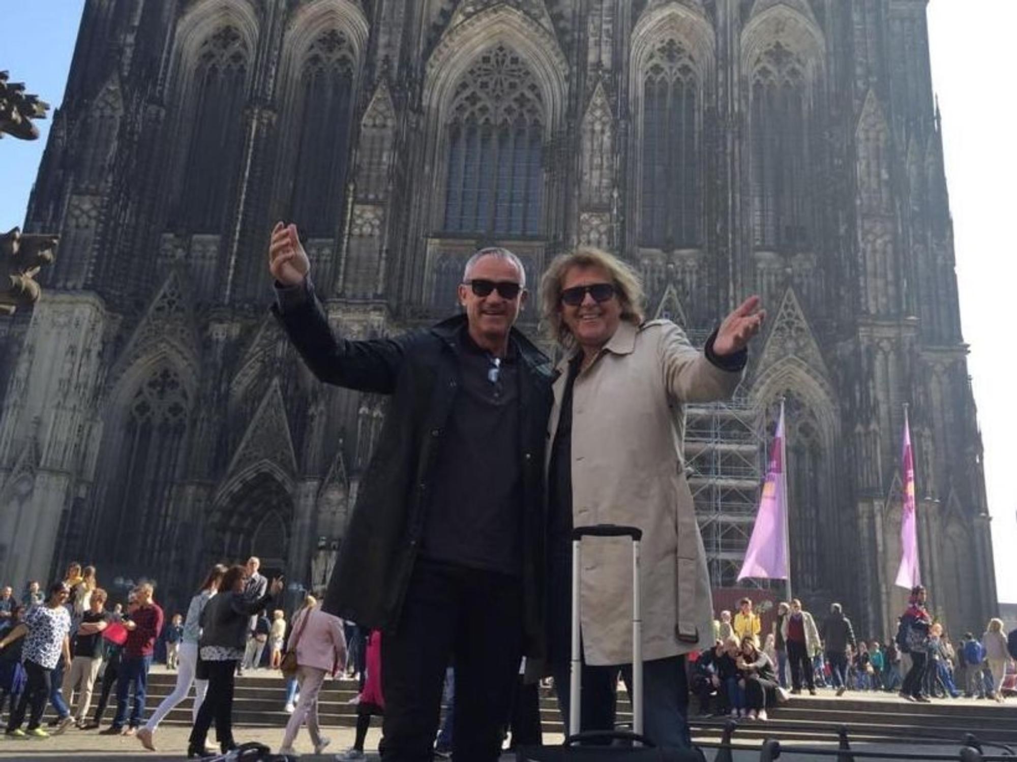 Charly Brunner beim Köln-Besuch