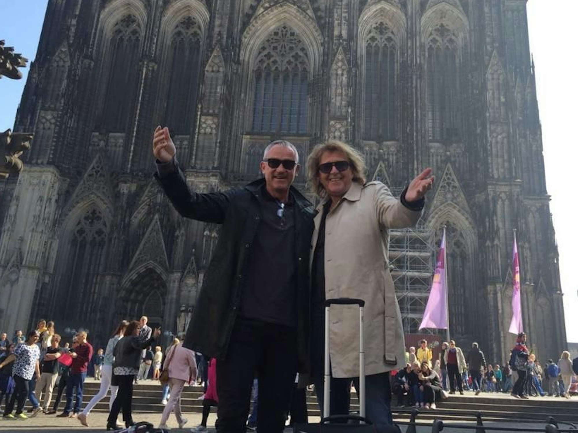 Charly Brunner beim Köln-Besuch