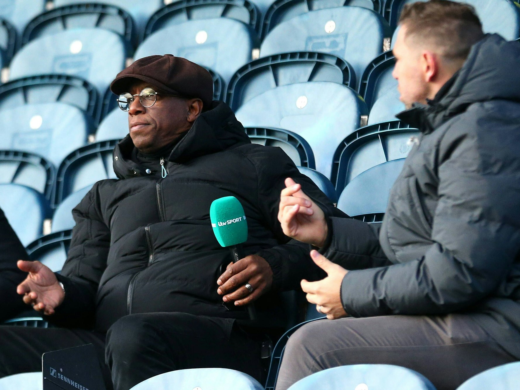 Ian Wright arbeitet als Fußball-Experte für ITV.