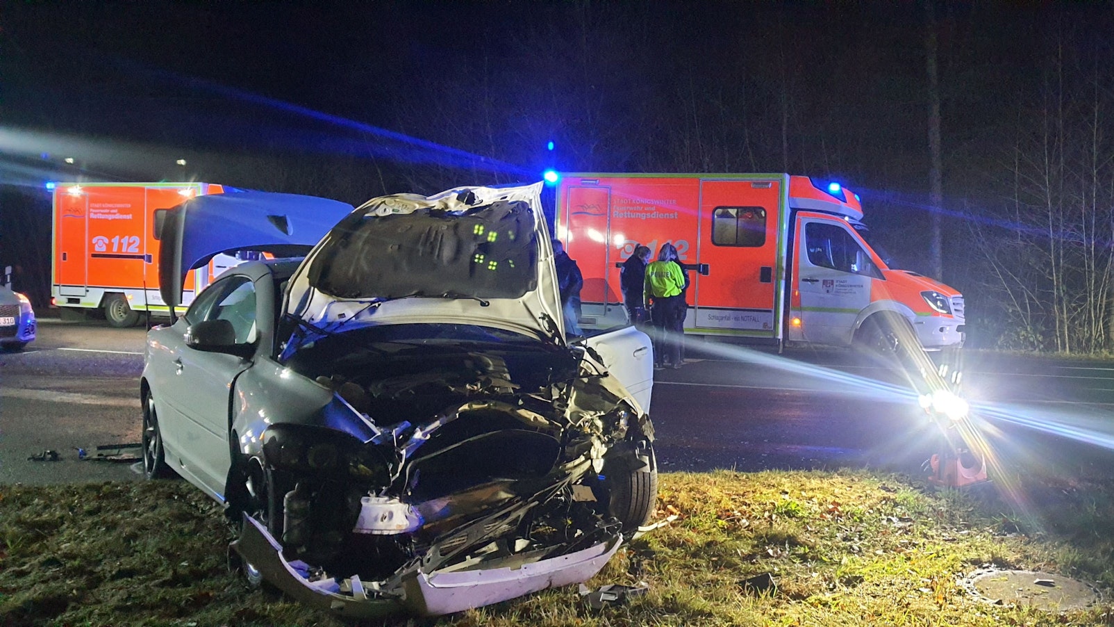 Zusammenstoß am Ortsausgang