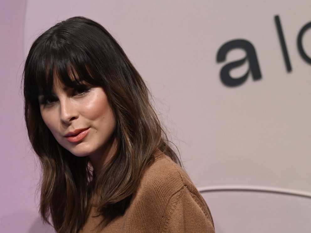 Lena Meyer-Landrut auf einem Foto vom 15. September 2021 bei der„ About You“-Fashion-Week in Berlin.