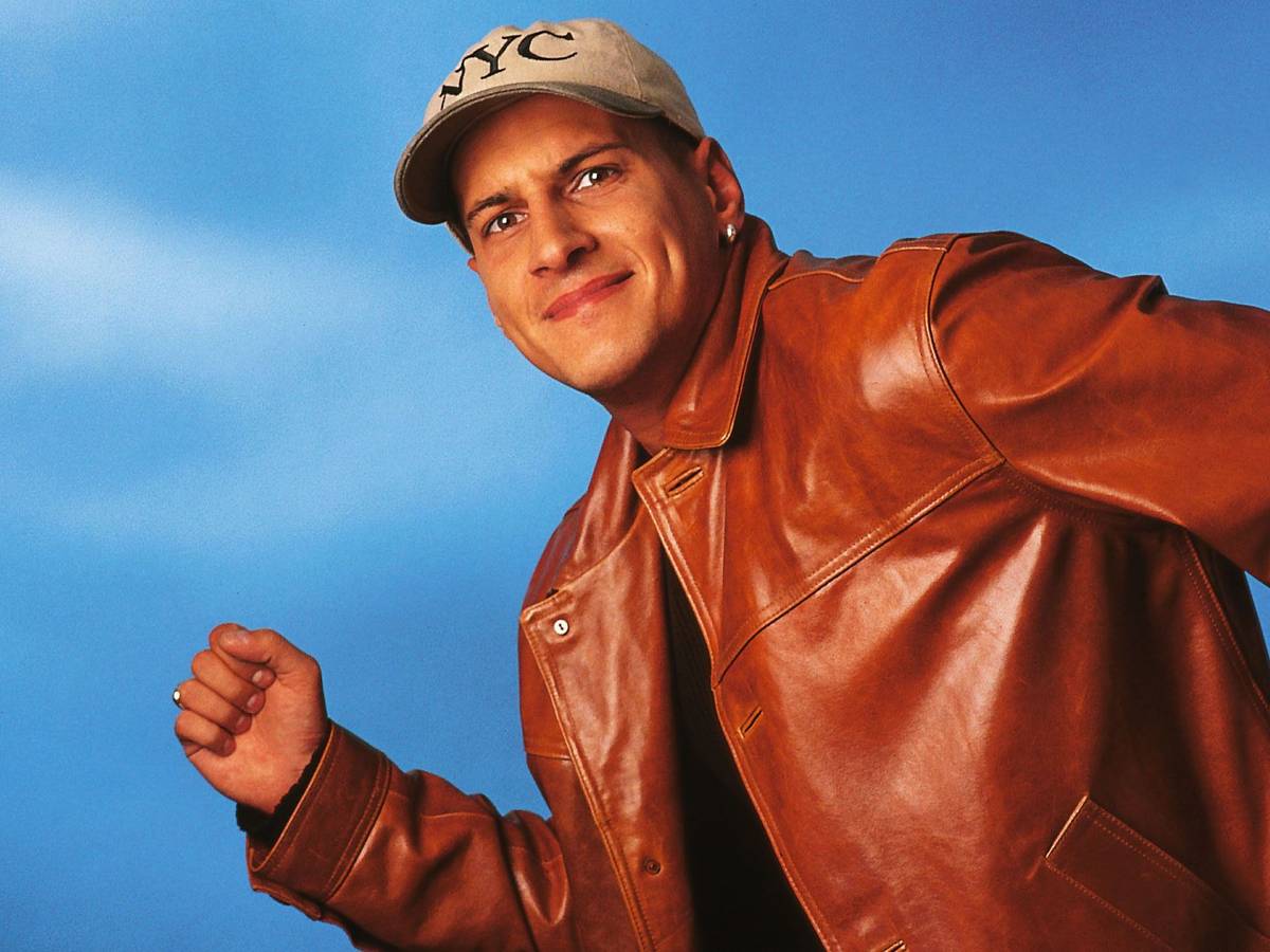 Mirco Nontschew hier im Jahr 1997 bei einem Auftritt in der RTL-Show „Samstag Nacht“.