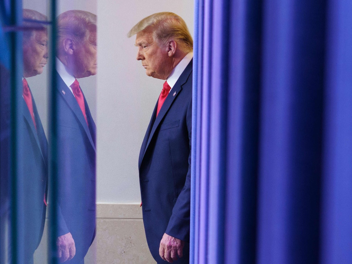 Donald Trump, hier am 24. November 2020, hat eine juristische Niederlage kassiert.