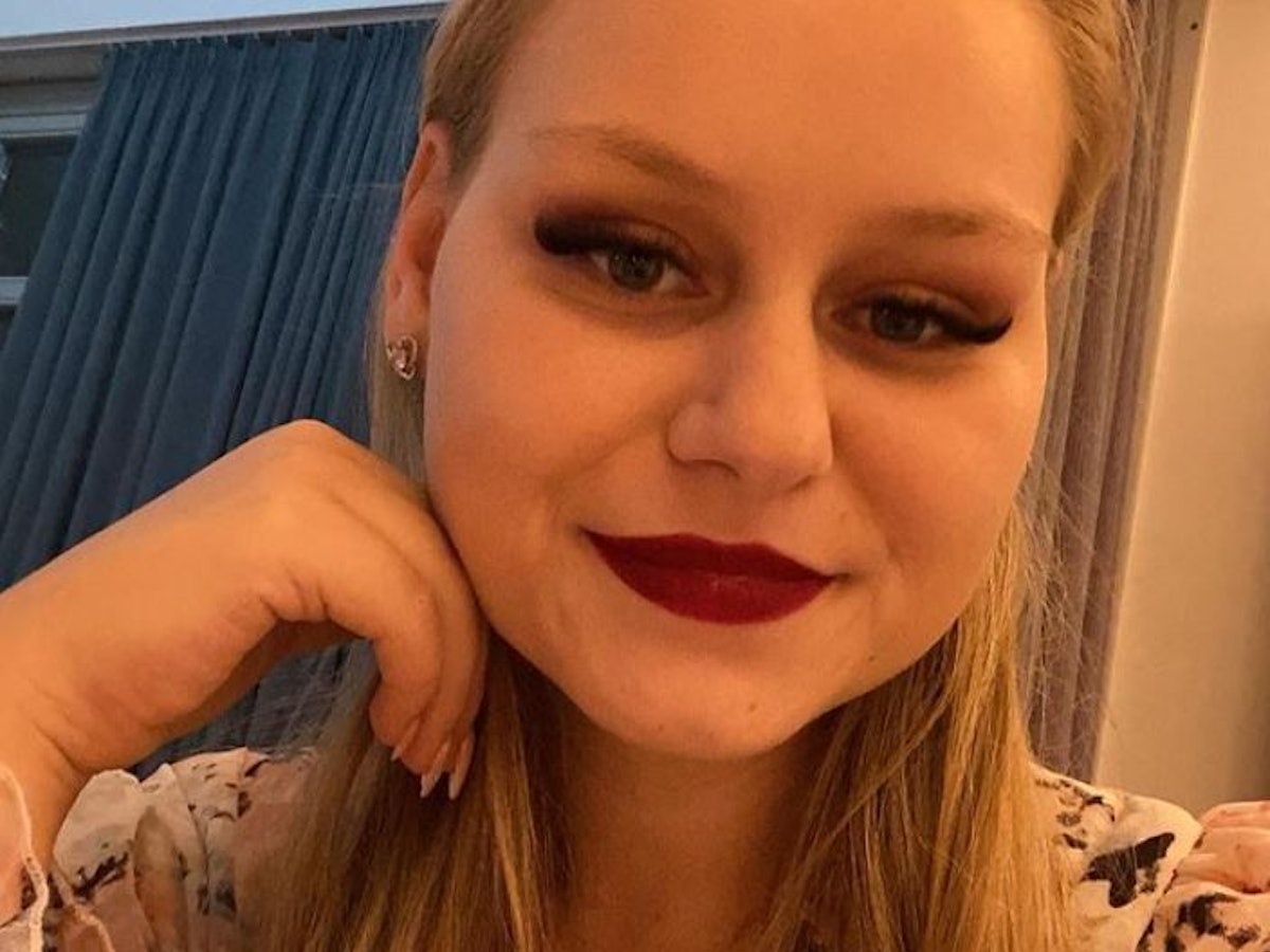 Das Selfie zeigt Sarah-Jane Wollny ganz schlank, veröffentlicht wurde das Foto am 11. November 2021 auf ihrem Instagram-Account.