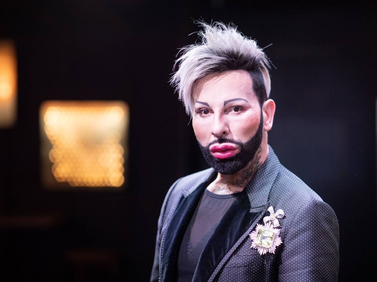Modeschöpfer und Designer Harald Glööckler im Oktober 2019 in Hamburg