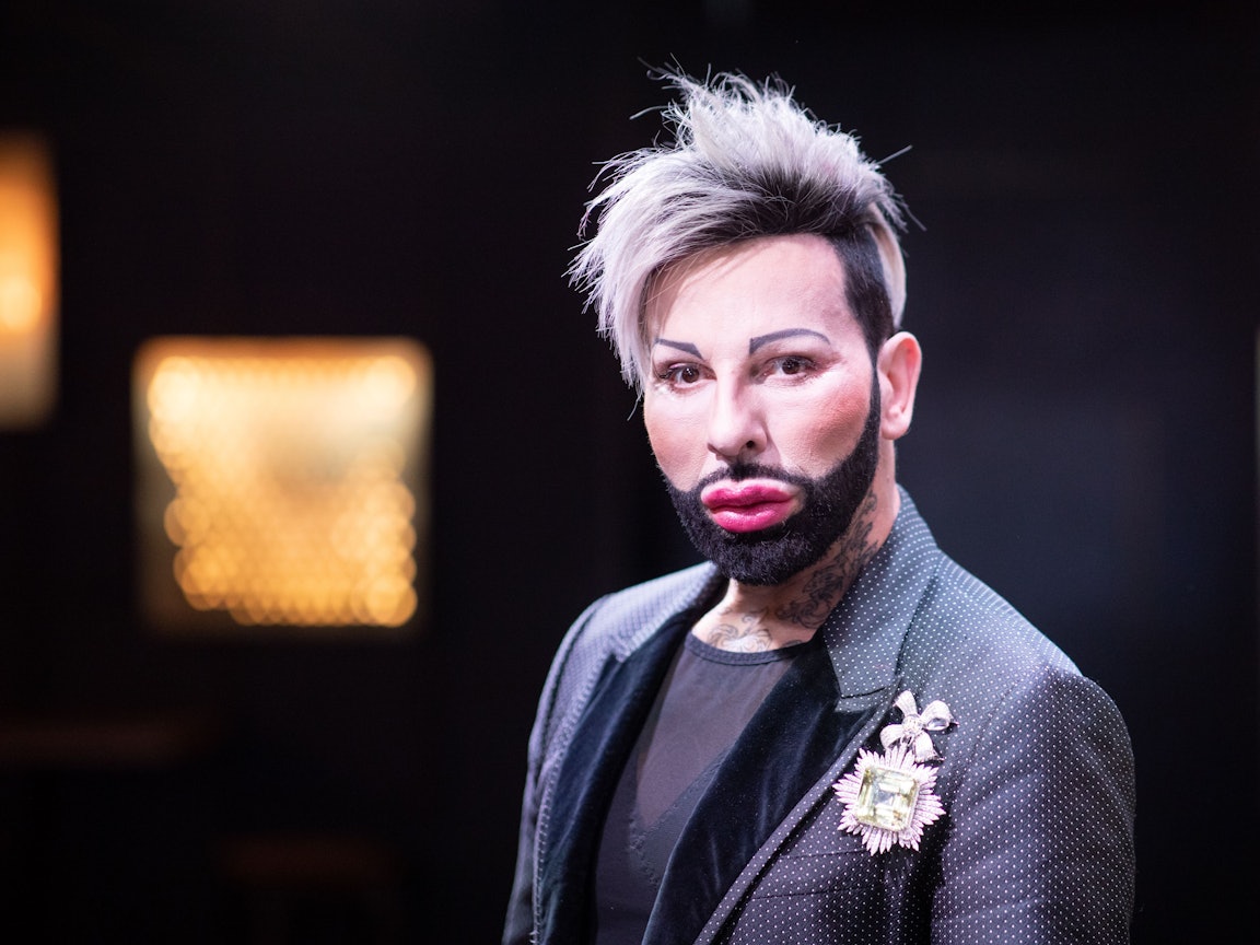 Modeschöpfer und Designer Harald Glööckler im Oktober 2019 in Hamburg