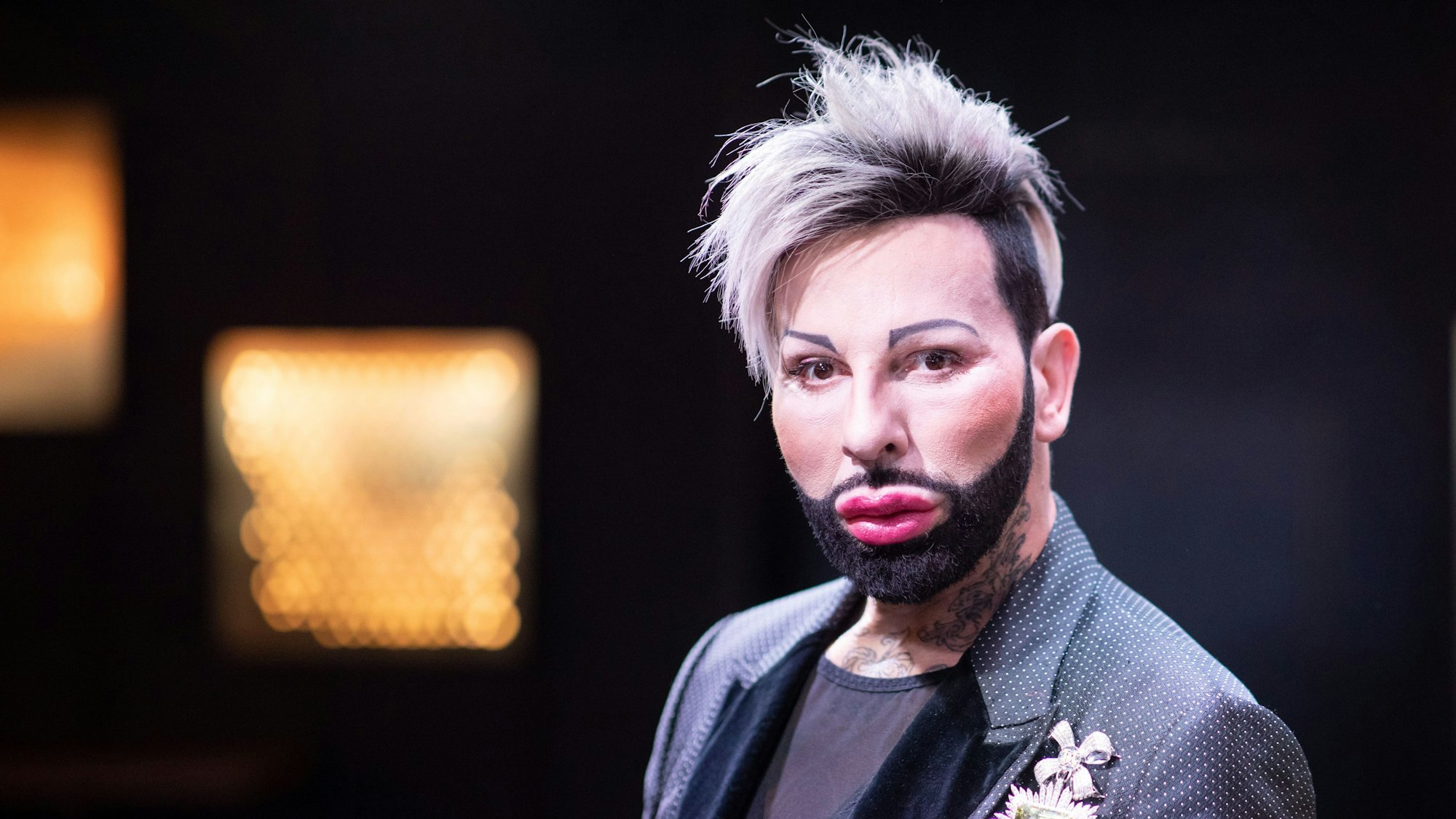 Modeschöpfer und Designer Harald Glööckler im Oktober 2019 in Hamburg