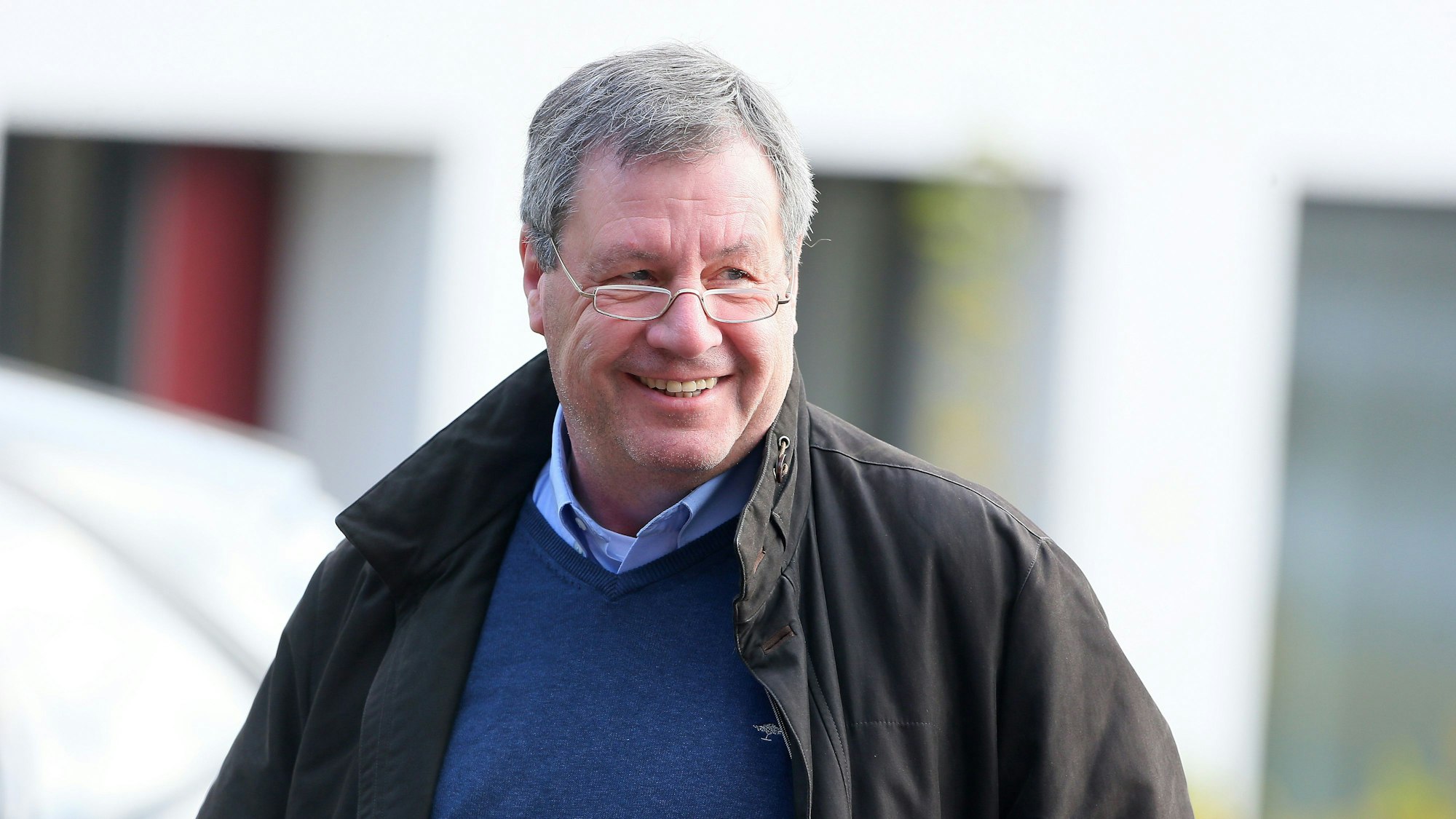 Werner Wolf lacht in die Kamera