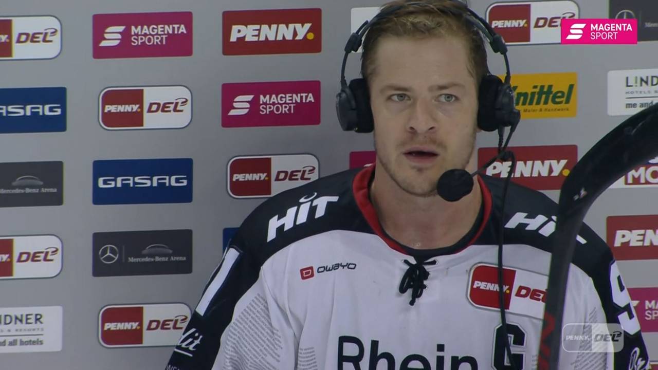 Moritz Müller spricht sich im TV-Interview mit MagentaSport.