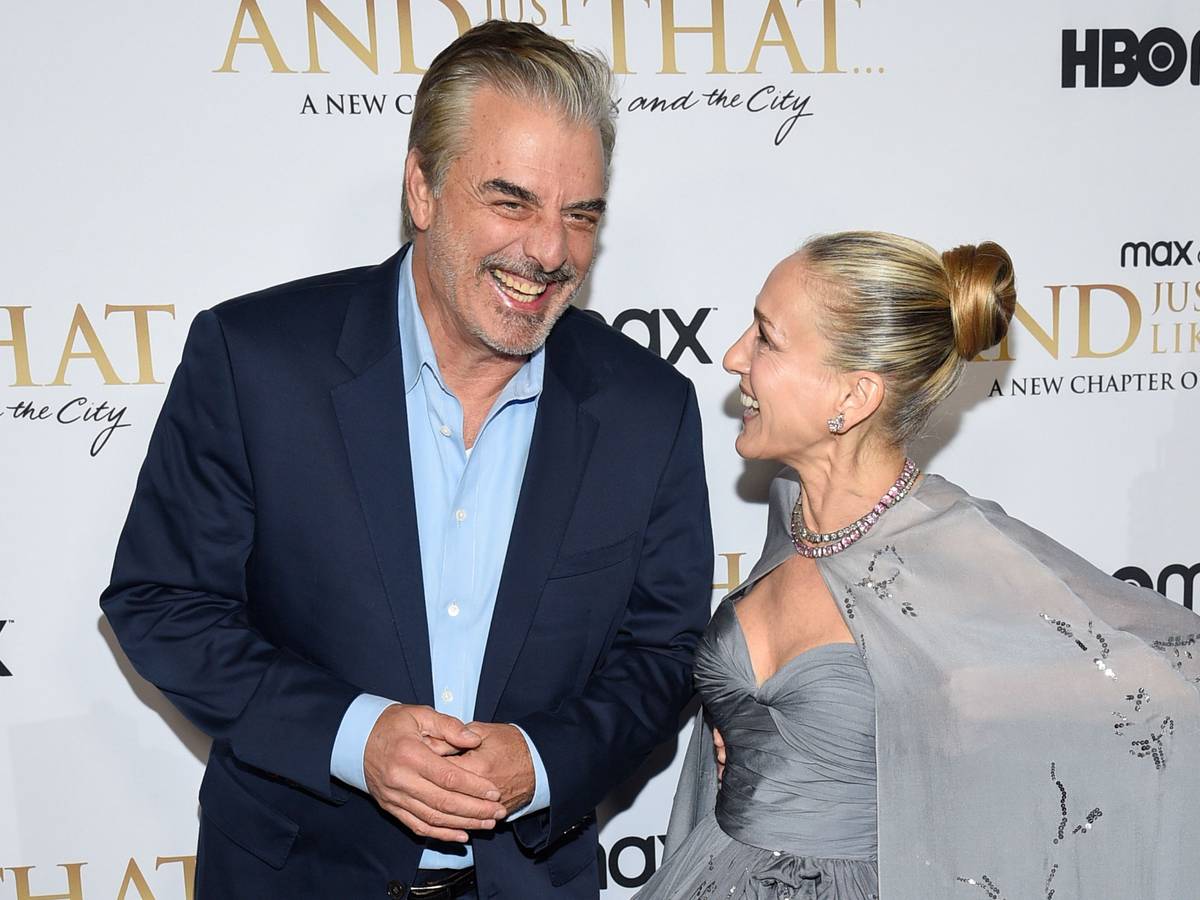 Chris Noth und Sarah Jessica Parker kommen zur Premiere der Serie «And Just Like That...» im Museum of Modern Art am 08. Dezember 2021.