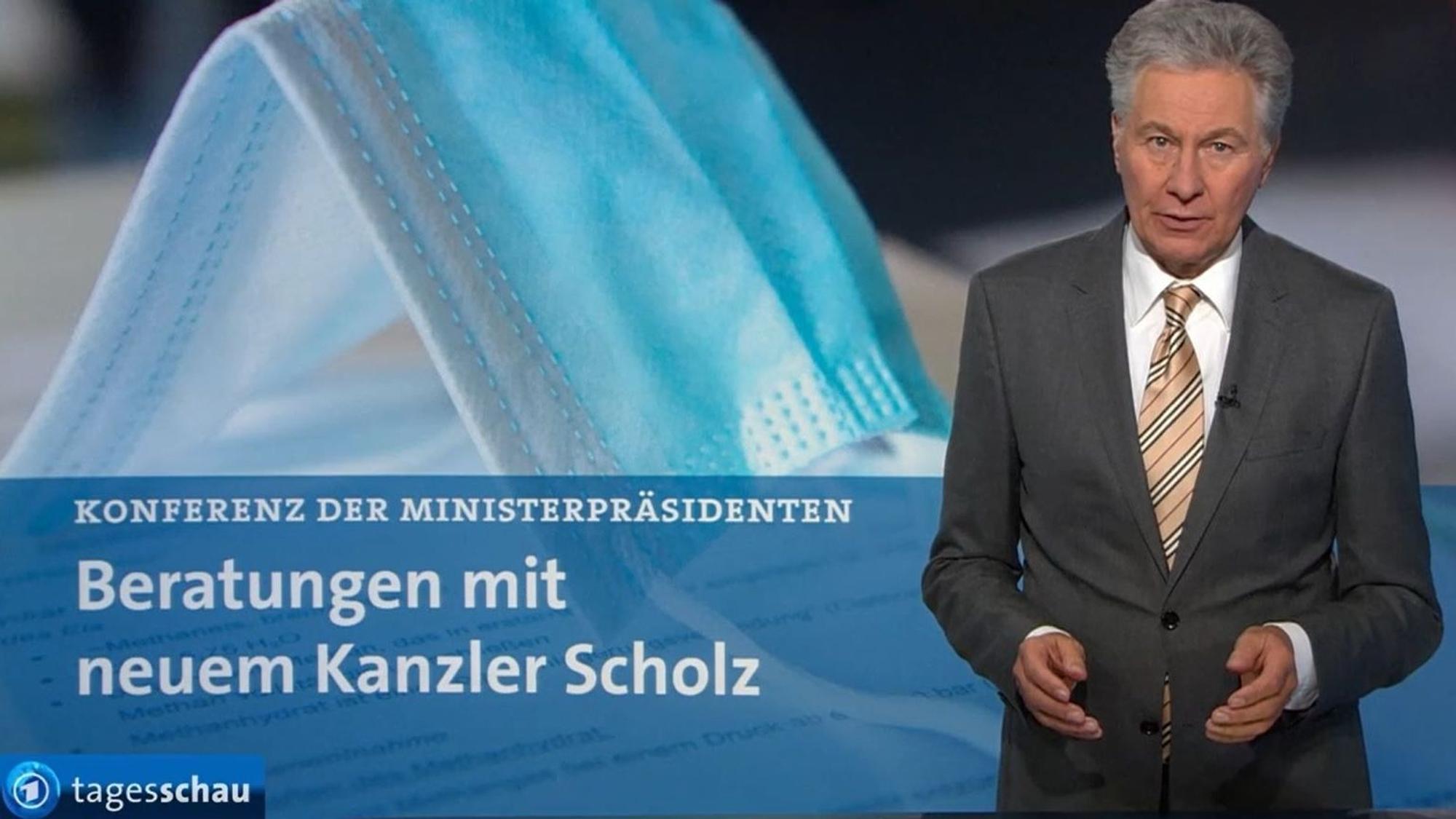 ARD-Moderator Claus-Erich Boetzkes hat sich einen peinlichen Fehler in der Nachmittagsausgabe der Tagesschau am 9. Dezember geleistet.