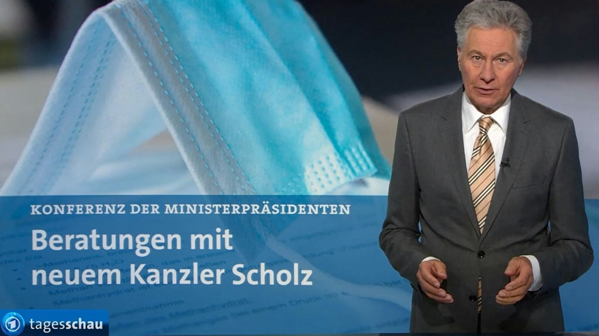 ARD-Moderator Claus-Erich Boetzkes hat sich einen peinlichen Fehler in der Nachmittagsausgabe der Tagesschau am 9. Dezember geleistet.
