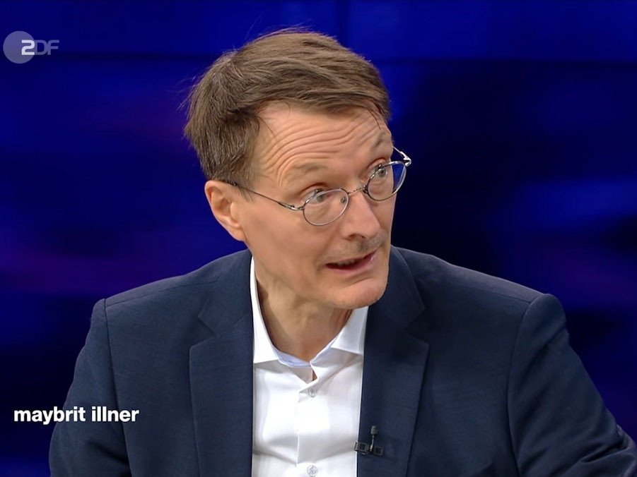 Der neue Gesundheitsminister Karl Lauterbach (SPD) warnt bei Maybrit Illner am Donnerstagabend (9. Dezember) davor, dass Zweifach-Geimpfte zu wenig vor der neuen Omikron-Variante geschützt sind.