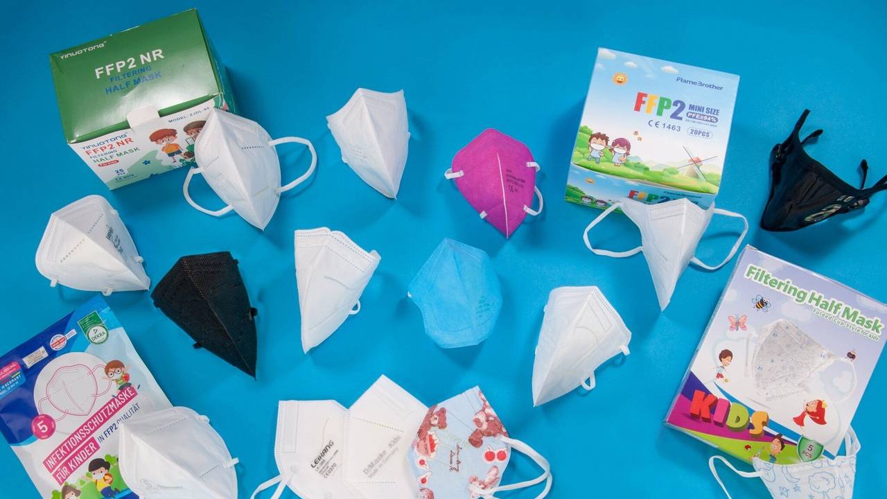 Die Stiftung Warentest kann keine der geprüften FFP2-Masken für Kinder empfehlen.