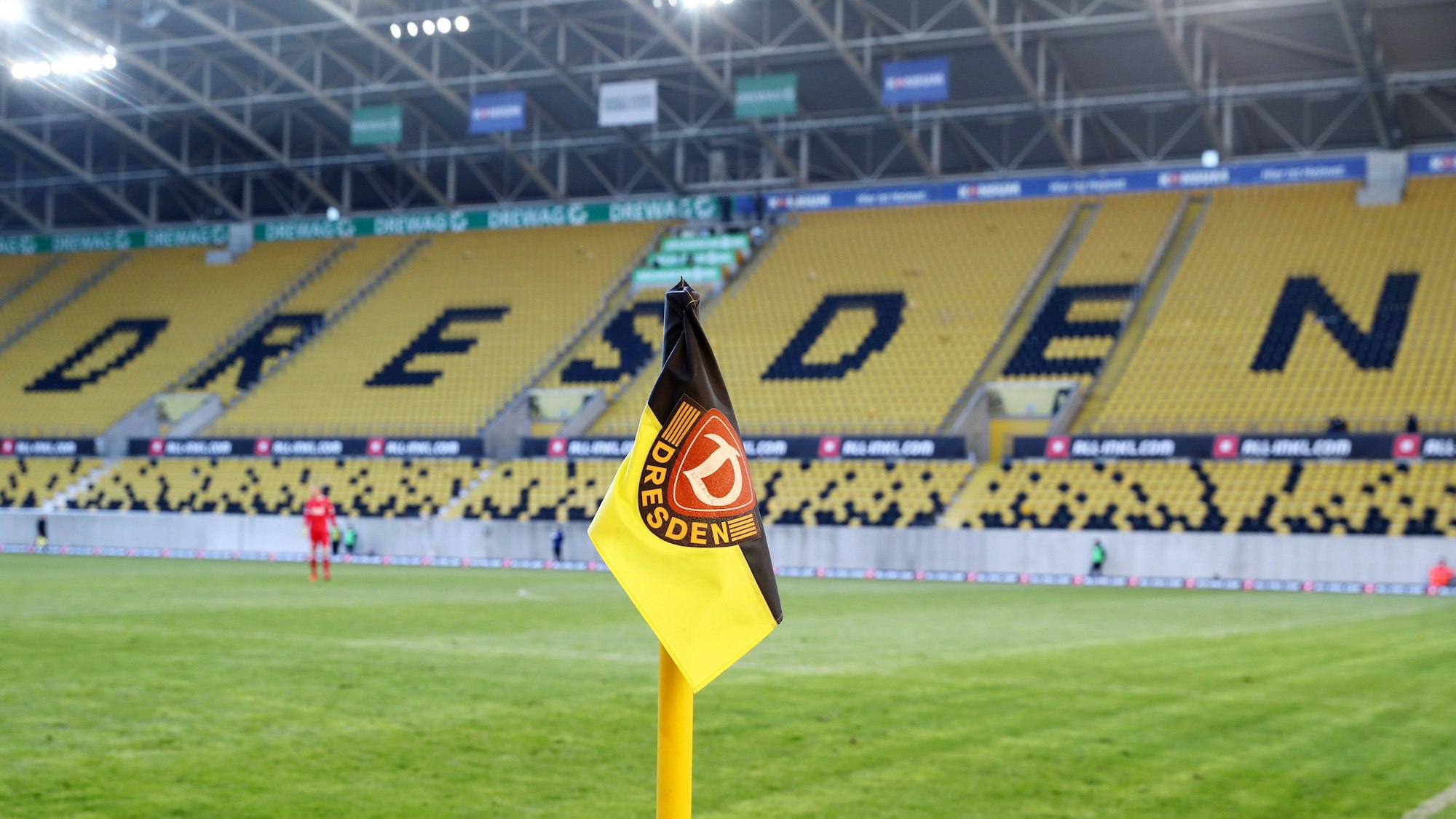 Blick ins Stadion der SG Dynamo Dresden