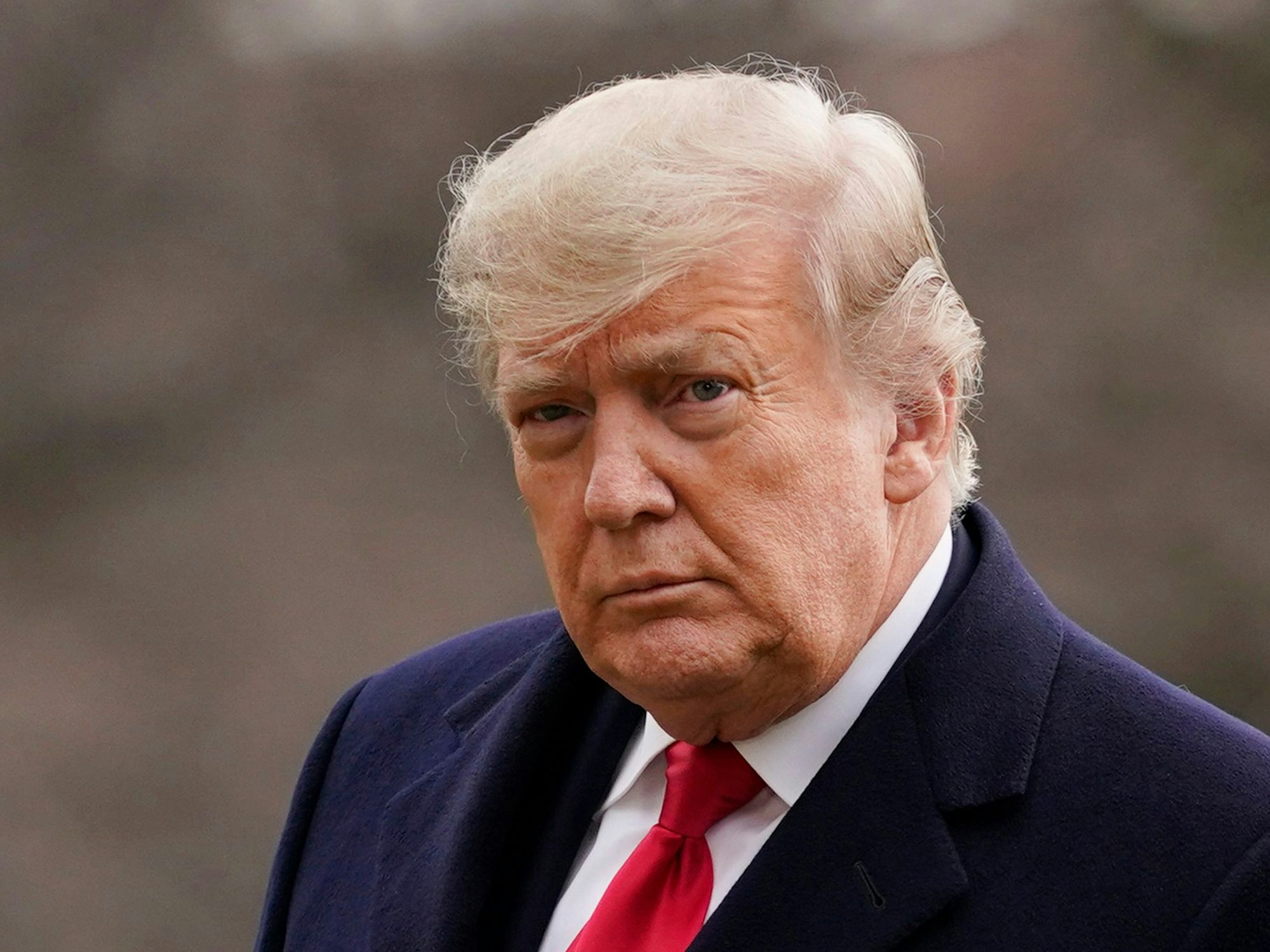 Donald Trump (hier im Dezember 2020, damals noch Präsident der USA) sammelt derzeit riesige Summen ein, auch via SMS.