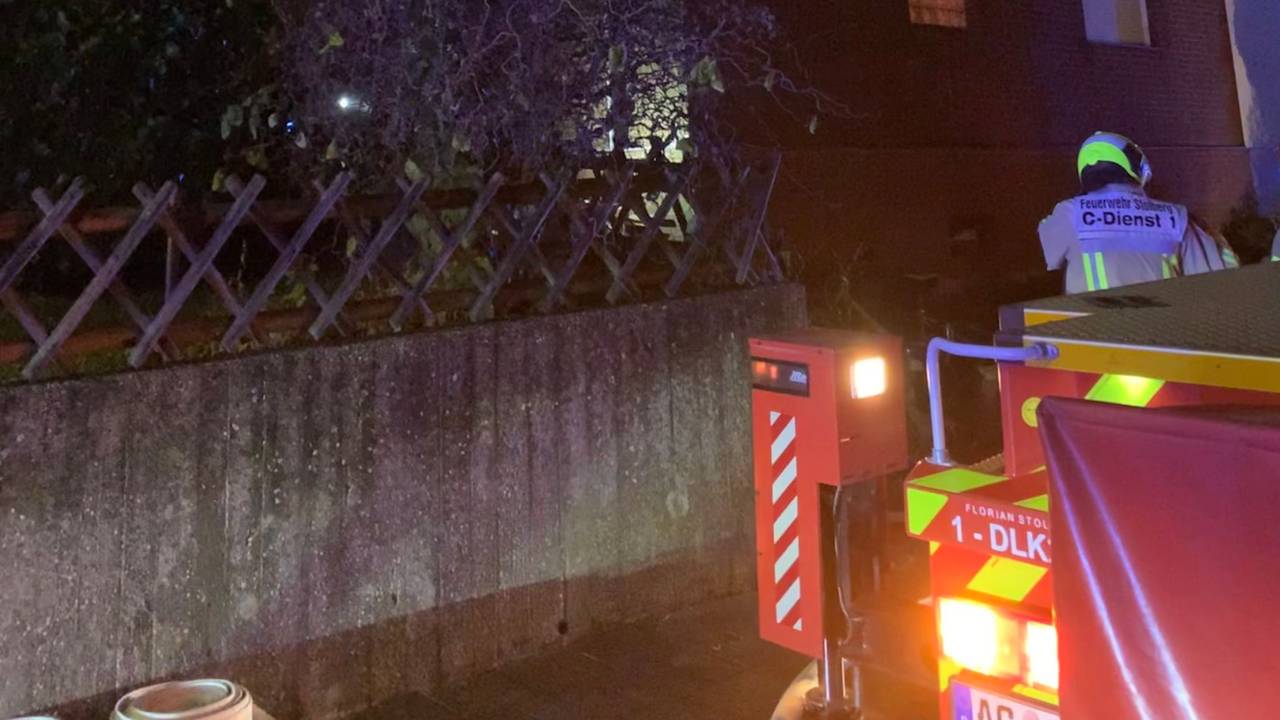 Brand eines Wohnhauses in Stolberg-Donnerberg.