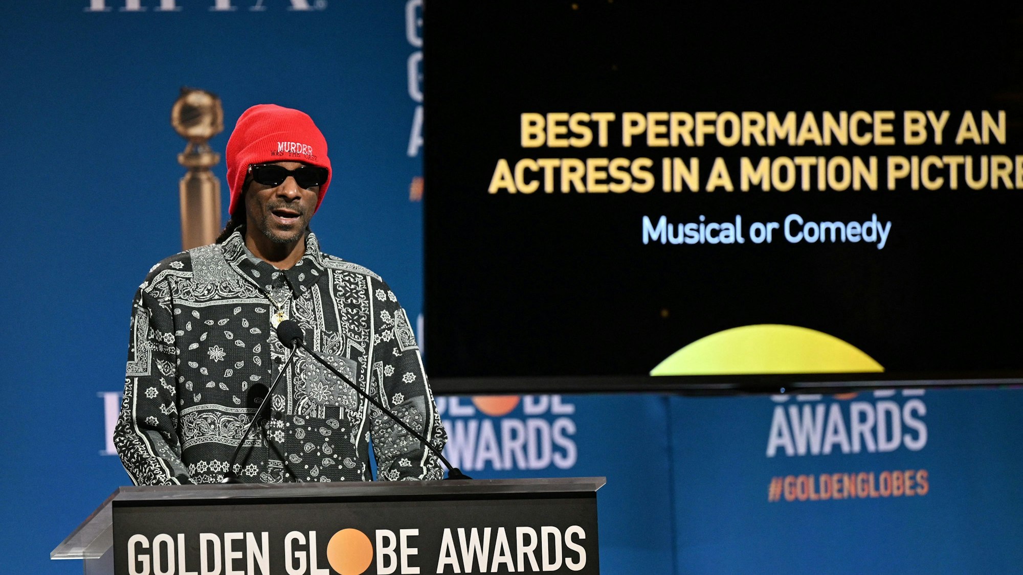 Snoop Dog hat am Montag (23. Dezember) die Nominierten für die 79. Golden Globe Awards 2022 bekannt gegeben.