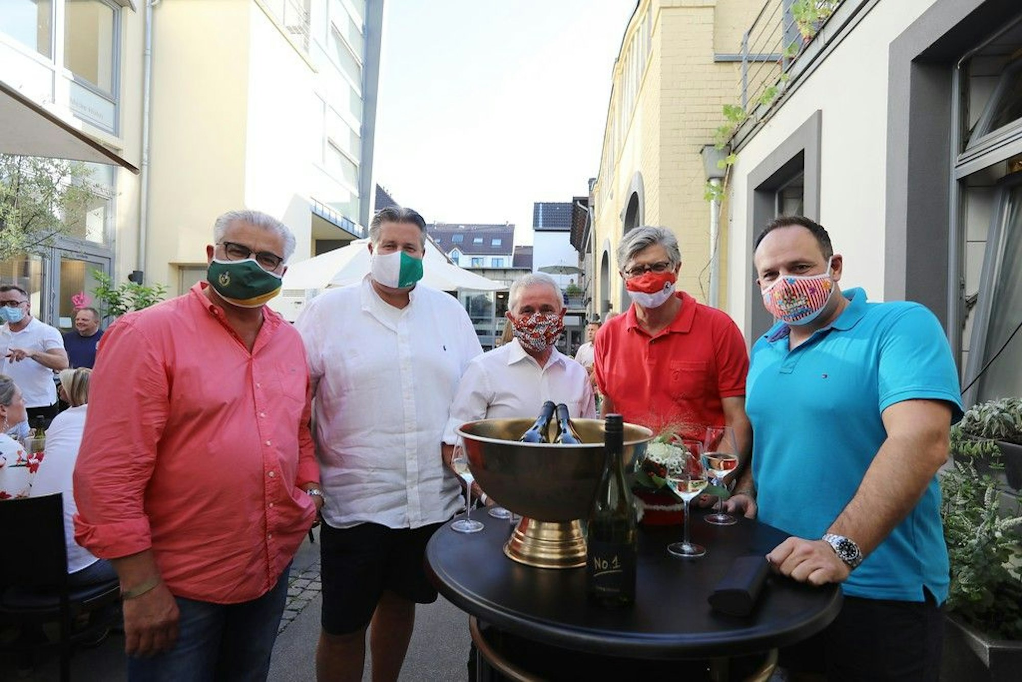 Jeckenrunde beim Köln-Talk im Sommer 2019