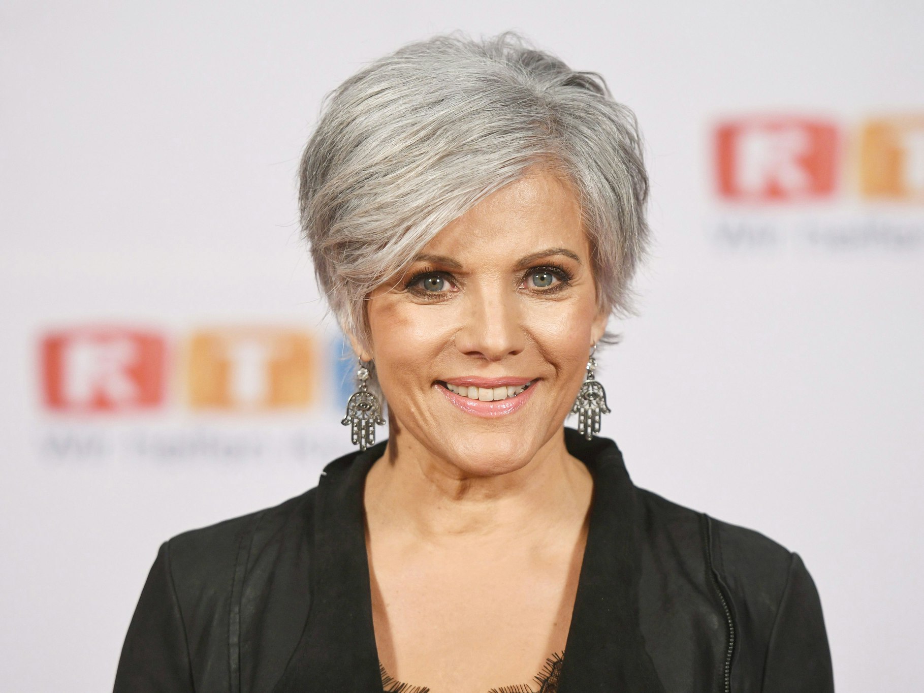 Birgit Schrowange, TV-Moderatorin, beim RTL-Spendenmarathon.