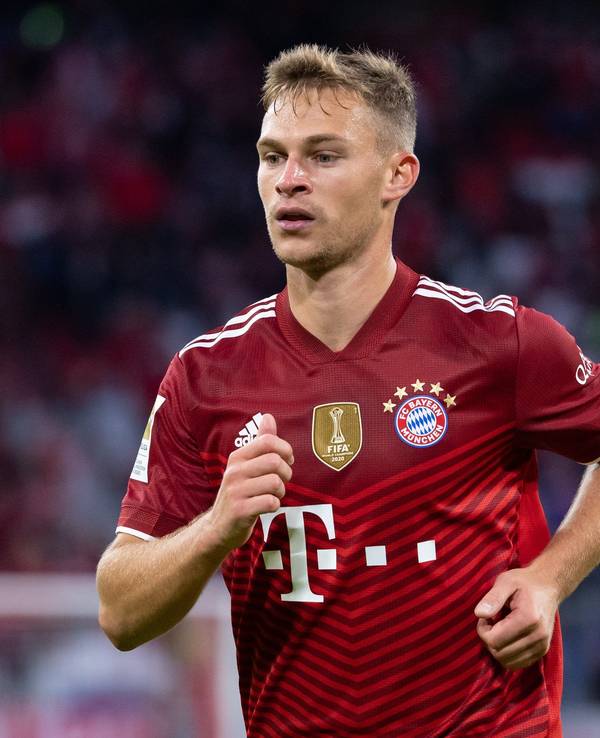Joshua Kimmich von München in Aktion.