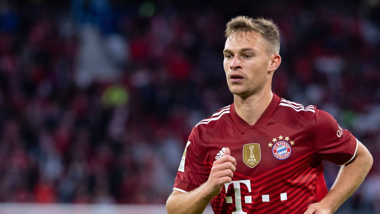 Joshua Kimmich von München in Aktion.