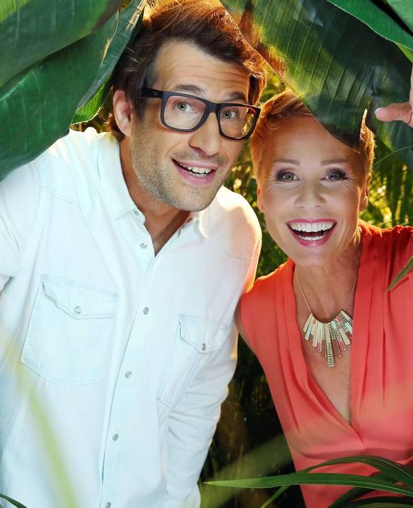 Die Dschungelcamp-Moderatoren Sonja Zietlow und Daniel Hartwich auf einem undatierten Foto.