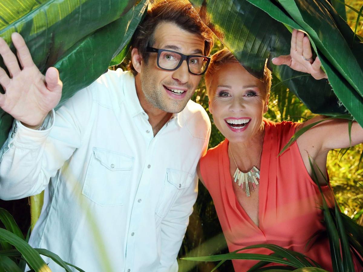 Die Dschungelcamp-Moderatoren Sonja Zietlow und Daniel Hartwich auf einem undatierten Foto.