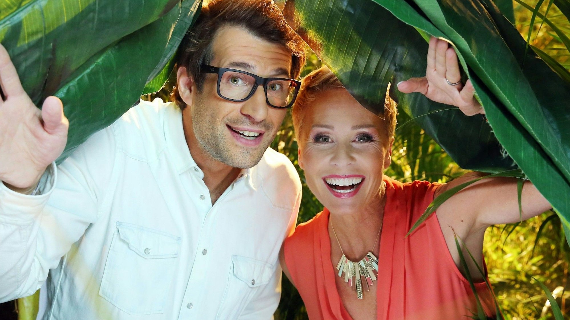 Die Dschungelcamp-Moderatoren Sonja Zietlow und Daniel Hartwich auf einem undatierten Foto.