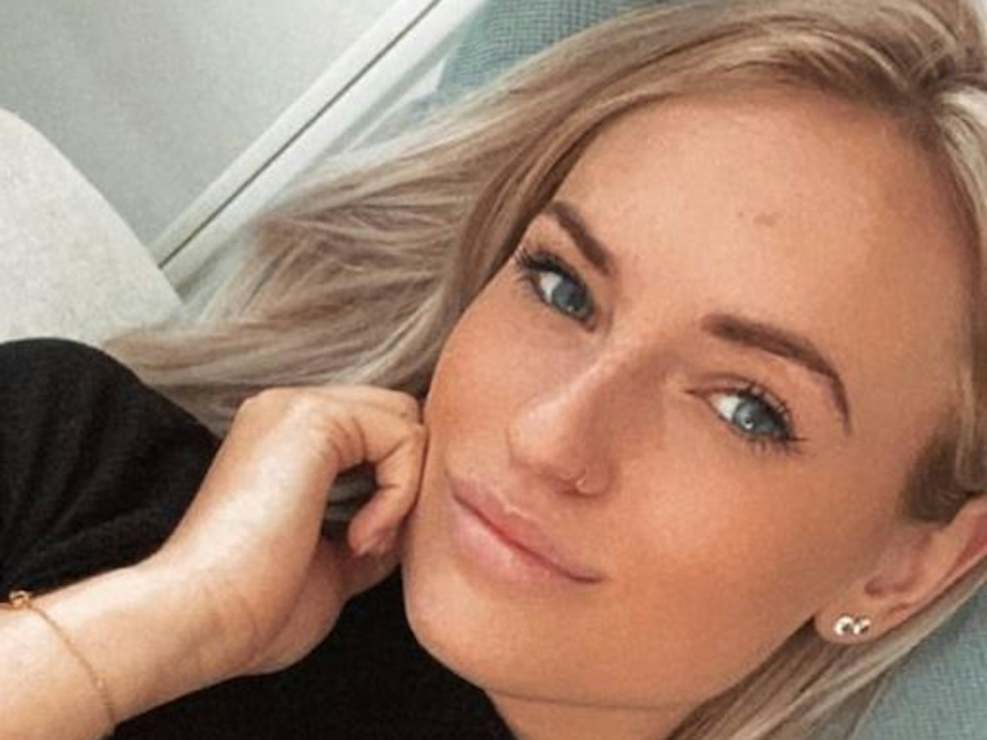 Kim Denise Lang auf Instagram am 3. Mai 2021