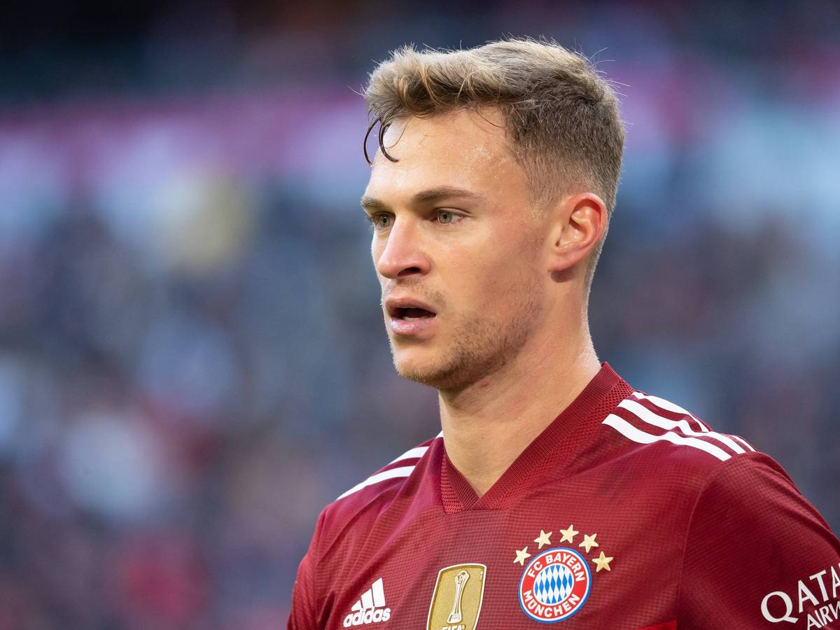 Bayern-Spieler Joshua Kimmich beim Spiel gegen die TSG Hoffenheim.