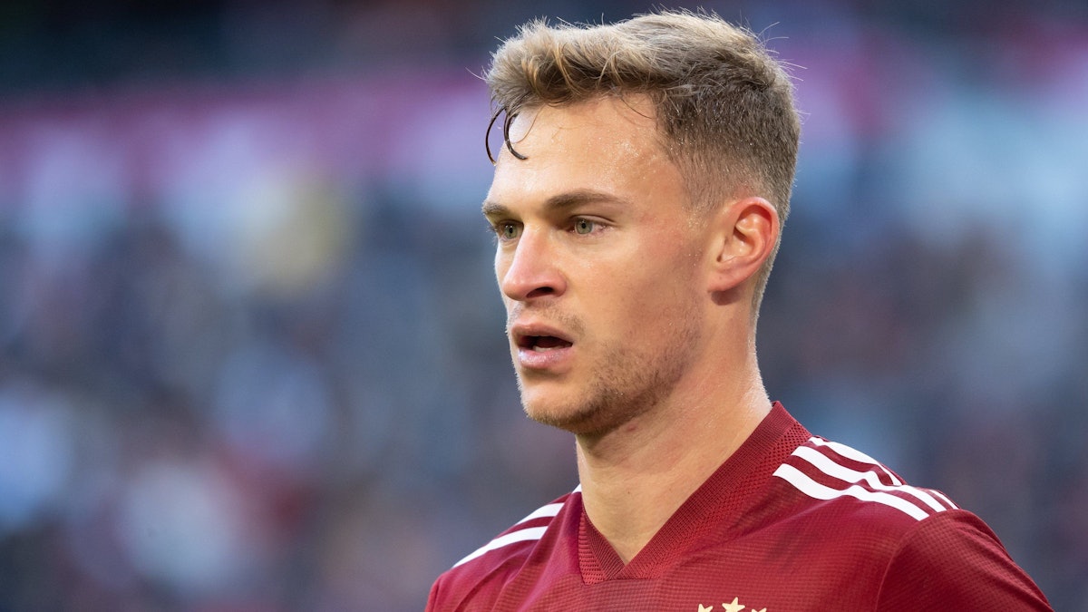 Bayern-Spieler Joshua Kimmich beim Spiel gegen die TSG Hoffenheim.