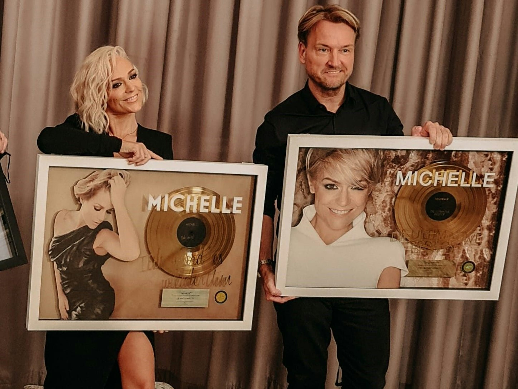 Markus Krampe und Schlagersängerin Michelle