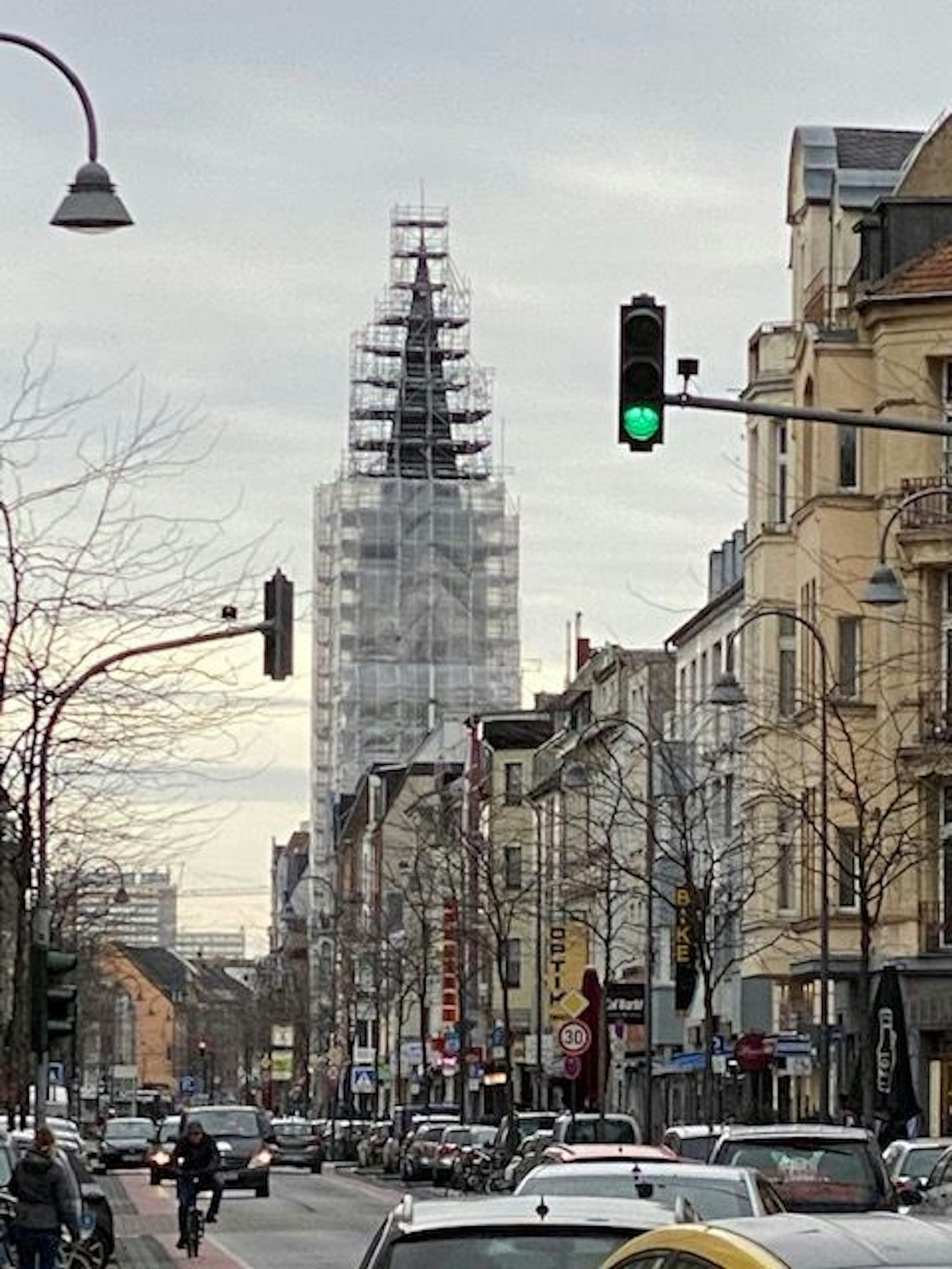 Blick auf die Venloer Straße