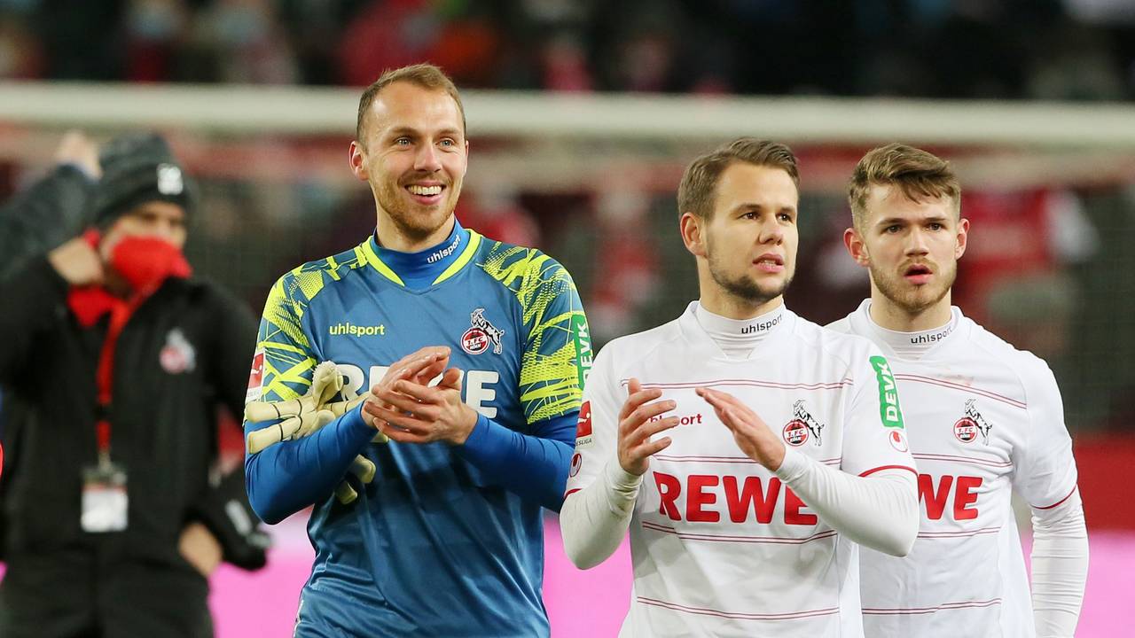 Marvin Schwäbe feiert einen gelungenen Einstand für den 1. FC Köln.