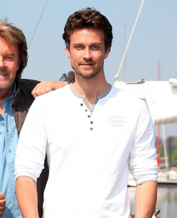 Das Bild zeigt Howard Carpendale und seinen Sohn Wayne im Jahre 2011.